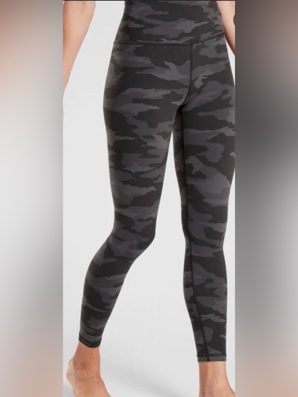 Athleta camo Elation ultra high rise leggings size 1X